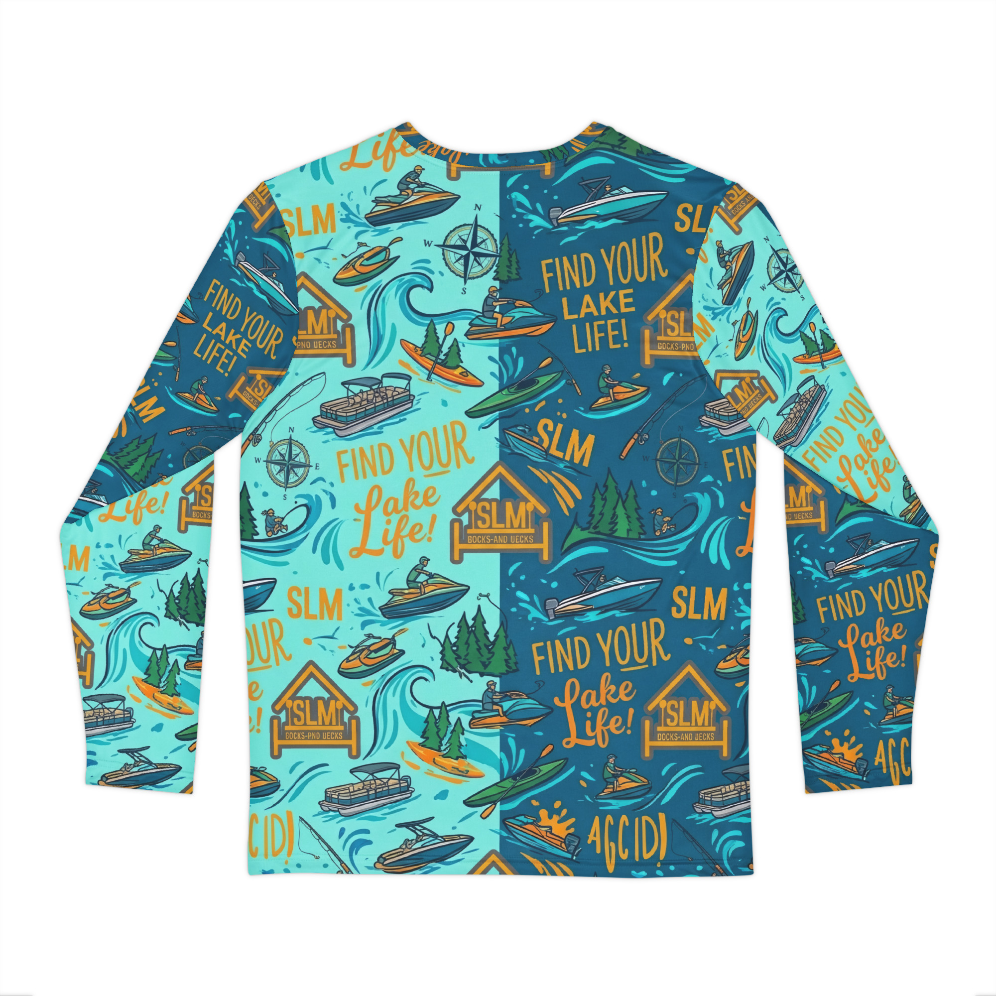 SLM Lake Life Fun Long Sleeve Shirt - Image 2