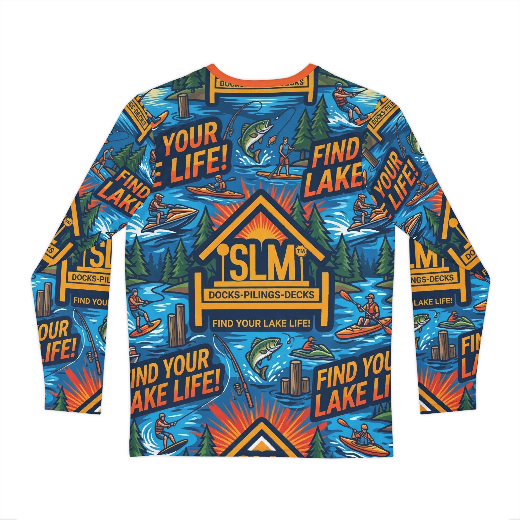 Find Your Lake Life Long Sleeve Shirt - Image 2